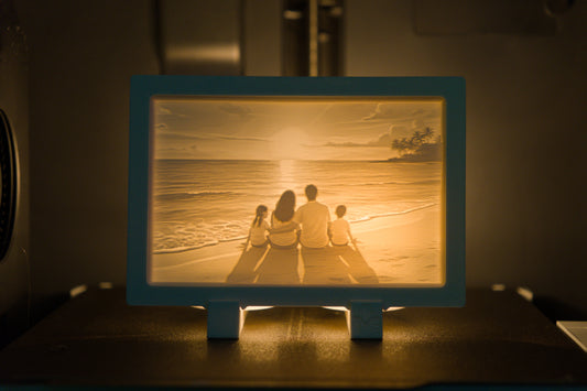 Personalisiertes Lithophanbild